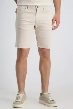 Wehkamp GABBIANO regular fit denim short - ecru aanbieding
