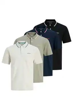 Wehkamp JACK & JONES regular polo multi - (set van4) aanbieding