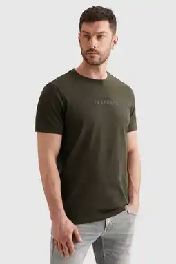 Wehkamp PME Legend regular T-shirt donkergroen aanbieding