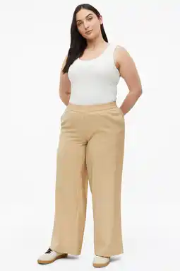 Wehkamp s.Oliver Curve highwaist broek beige aanbieding