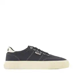 Wehkamp Fila suèdelook sneakers met contrast stiksels donkerblauw aanbieding
