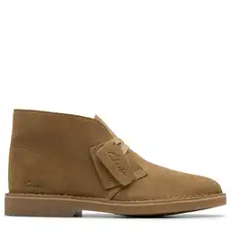 Wehkamp Clarks Torhill boat suède veterboots camel aanbieding
