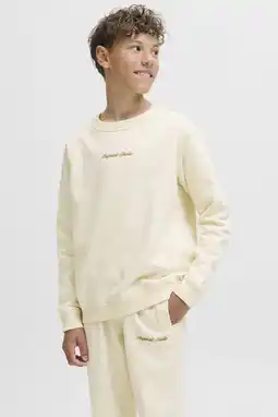Wehkamp JACK & JONES JUNIOR sweater ecru aanbieding