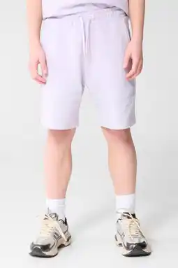 Wehkamp Shoeby regularwaist sweatshort lila aanbieding
