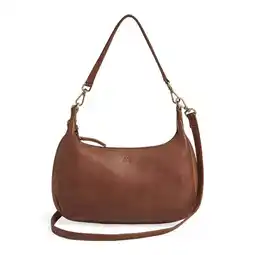 Wehkamp Markberg leren schoudertas Hayden cognac aanbieding