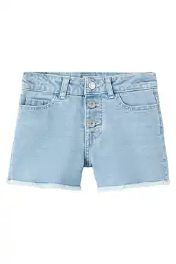 Wehkamp Mango Kids short light blue denim aanbieding