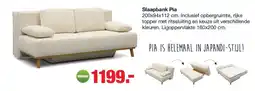 Budget Home Store Slaapbank Pia aanbieding