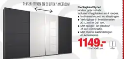 Budget Home Store Kledingkast Synco aanbieding