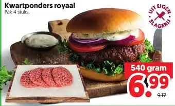 Dekamarkt Kwartponders royaal aanbieding