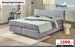 Woonsquare DreamTech Boxspring Everglow aanbieding