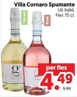 Dekamarkt Villa Cornaro Spumante aanbieding