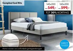 Woonsquare Compleet bed Ritz aanbieding