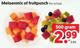 Dekamarkt Meloenmix of fruitpunch aanbieding