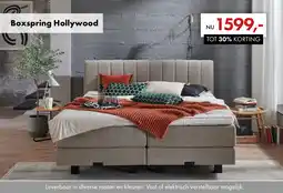 Woonsquare Boxspring Hollywood aanbieding