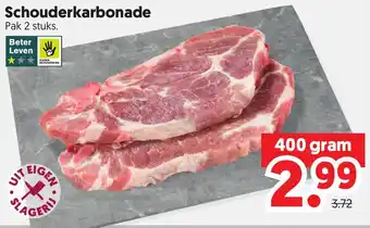 Dekamarkt Schouderkarbonade aanbieding