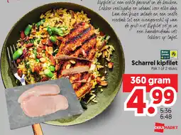 Dekamarkt Scharrel kipfilet aanbieding