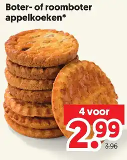 Dekamarkt Boter- of roomboter appelkoeken* aanbieding