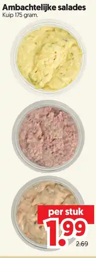 Dekamarkt Ambachtelijke salades aanbieding