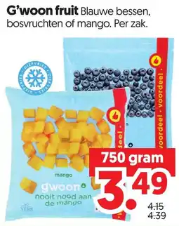 Dekamarkt G'woon fruit aanbieding