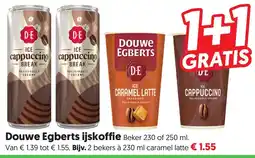 Dekamarkt Douwe Egberts Ijskoffie aanbieding