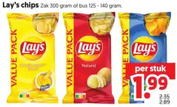 Dekamarkt Lay's chips aanbieding