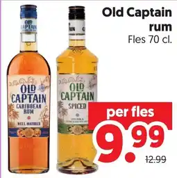 Dekamarkt Old Captain rum aanbieding