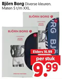 Dekamarkt Björn Borg aanbieding