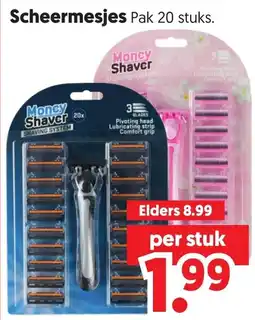 Dekamarkt Scheermesjes aanbieding