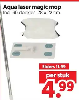 Dekamarkt Aqua laser magic mop aanbieding
