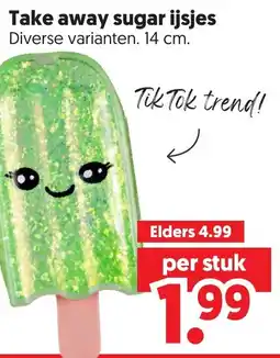 Dekamarkt Take Away Sugar Ijsjes aanbieding