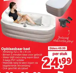 Dekamarkt Opblaasbaar bad aanbieding