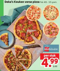 Dekamarkt Deka's Keuken verse pizza aanbieding