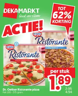 Dekamarkt Dr. Oetker Ristorante Pizza aanbieding