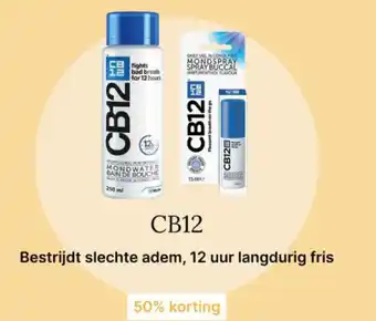 De Online Drogist CB12 mondwater aanbieding