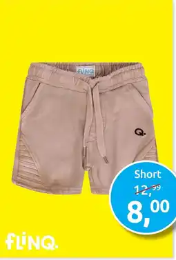 Tuunte flinq. short aanbieding