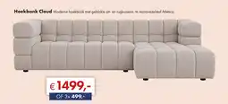 Woonsquare Hoekbank Cloud aanbieding