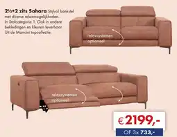 Woonsquare 2½ + 2 zits Sahara aanbieding