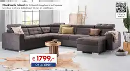 Woonsquare Hoekbank Island aanbieding