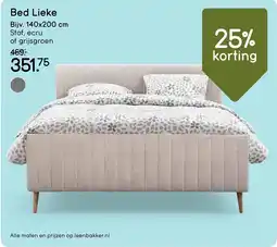 Leen Bakker Bed Lieke aanbieding