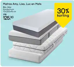 Leen Bakker Matras Amy, Lisa, Luc en Mats aanbieding