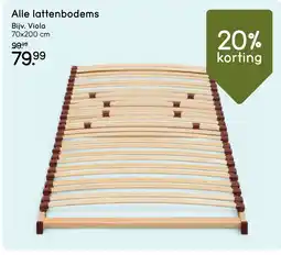 Leen Bakker Lattenbodems aanbieding