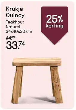 Leen Bakker Krukje Quincy aanbieding