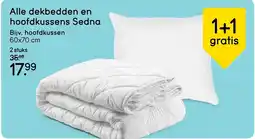 Leen Bakker Dekbedden en Hoofdkussens Sedna aanbieding