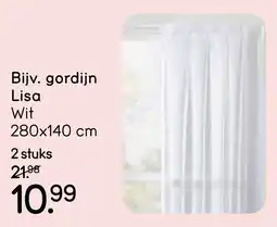 Leen Bakker Gordijn Lisa aanbieding