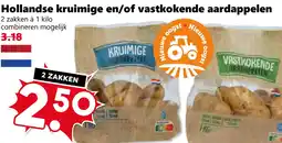 Coop Hollandse kruimige en/of vastkokende aardappelen aanbieding
