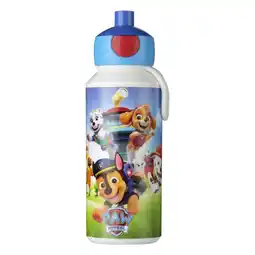 Albert Heijn Mepal Drinkfles pop-up paw patrol pups 400ml aanbieding