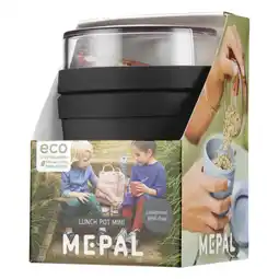 Albert Heijn Mepal Lunchpot ellipse mini nordic black aanbieding