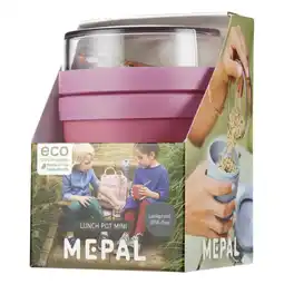 Albert Heijn Mepal Lunchpot ellipse mini vivid mauve aanbieding
