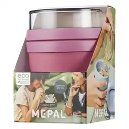 Albert Heijn Mepal Lunchpot ellipse vivid mauve aanbieding