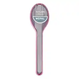 Albert Heijn Mepal Bestekset ellipse 3-delig vivid mauve aanbieding